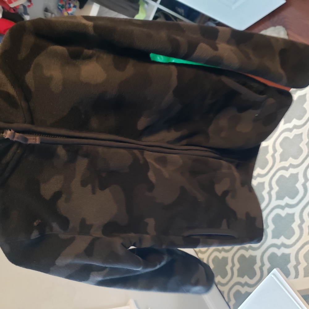 Kids Camouflage Zip-Up Hoodie